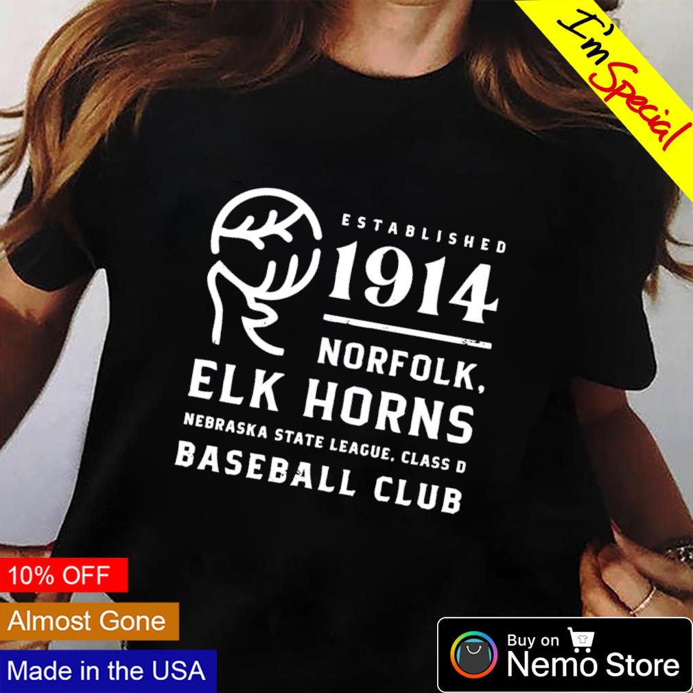 Norfolk Elk Horn Nebraska State League - Adult & Kids T-Shirts, Sweatshirts & Hoodies apparel design preview 2
