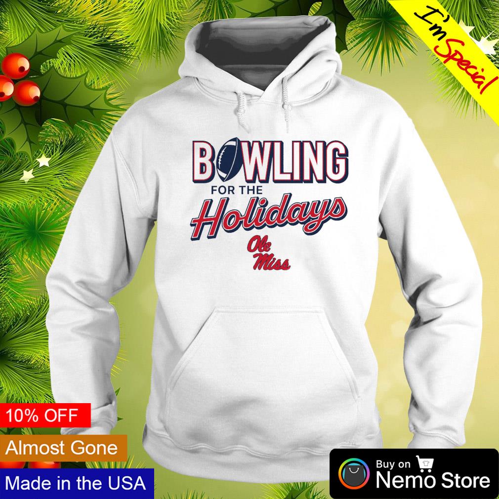 Ole Miss Rebels bowling for the holidays - Adult & Kids T-Shirts, Sweatshirts & Hoodies apparel design preview 2