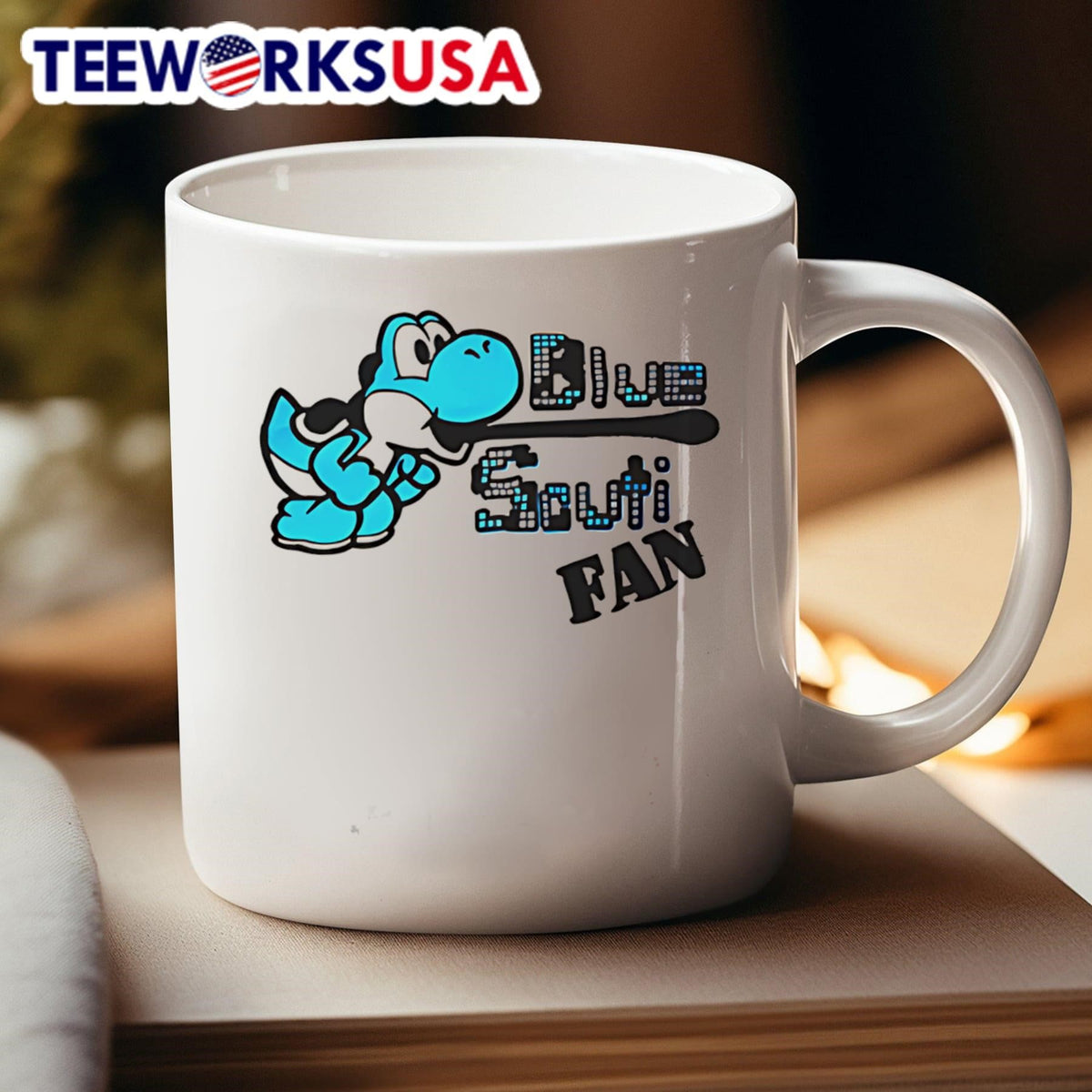 Blue Scuti fan - Adult & Kids T-Shirts, Sweatshirts & Hoodies apparel design preview 4