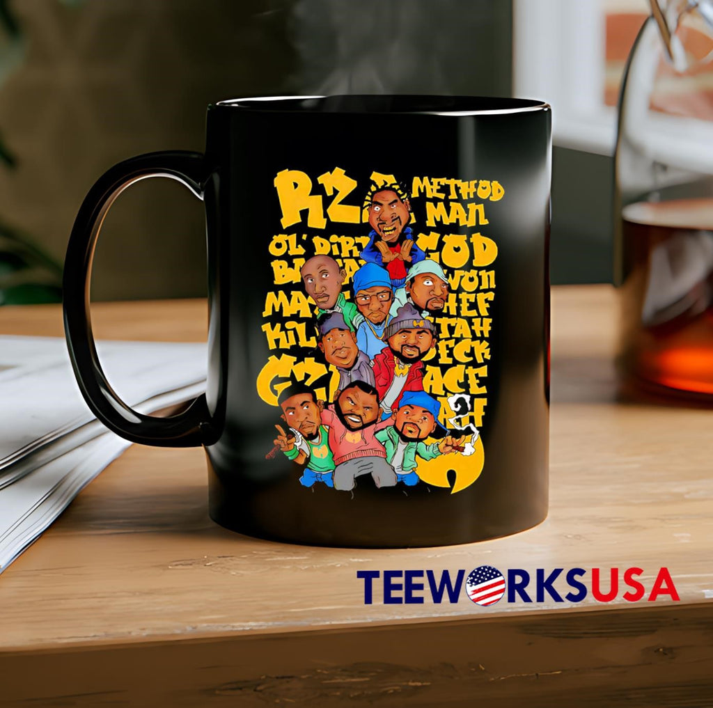 Wu-Tang method man caricature - Adult & Kids T-Shirts, Sweatshirts & Hoodies apparel design preview 2