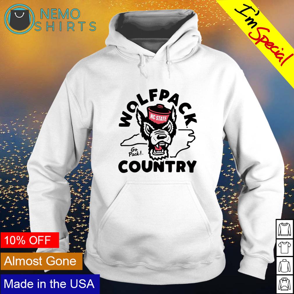 Nc State Wolfpack country go pack - Adult & Kids T-Shirts, Sweatshirts & Hoodies apparel design preview 2