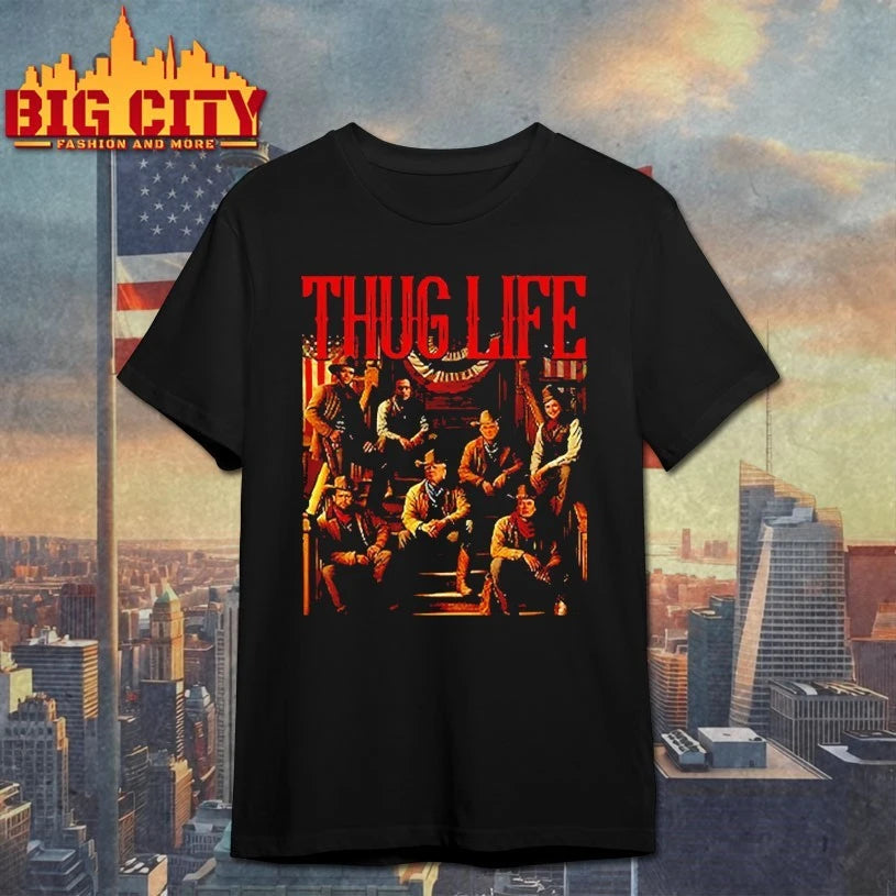 Thug Life Trump Vance Musk Kennedy vintage - Adult & Kids T-Shirts, Sweatshirts & Hoodies apparel design preview 1