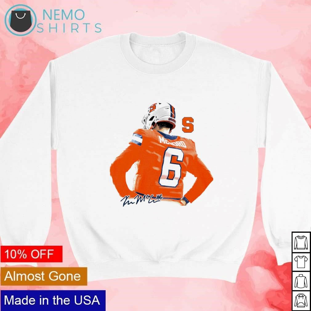 Kyle McCord Syracuse Orange signature portrait - Adult & Kids T-Shirts, Sweatshirts & Hoodies apparel design preview 4
