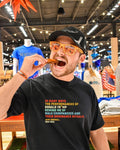 In many ways the performances of Donald Trump remind - Adult & Kids T-Shirts, Sweatshirts & Hoodies apparel design preview 1