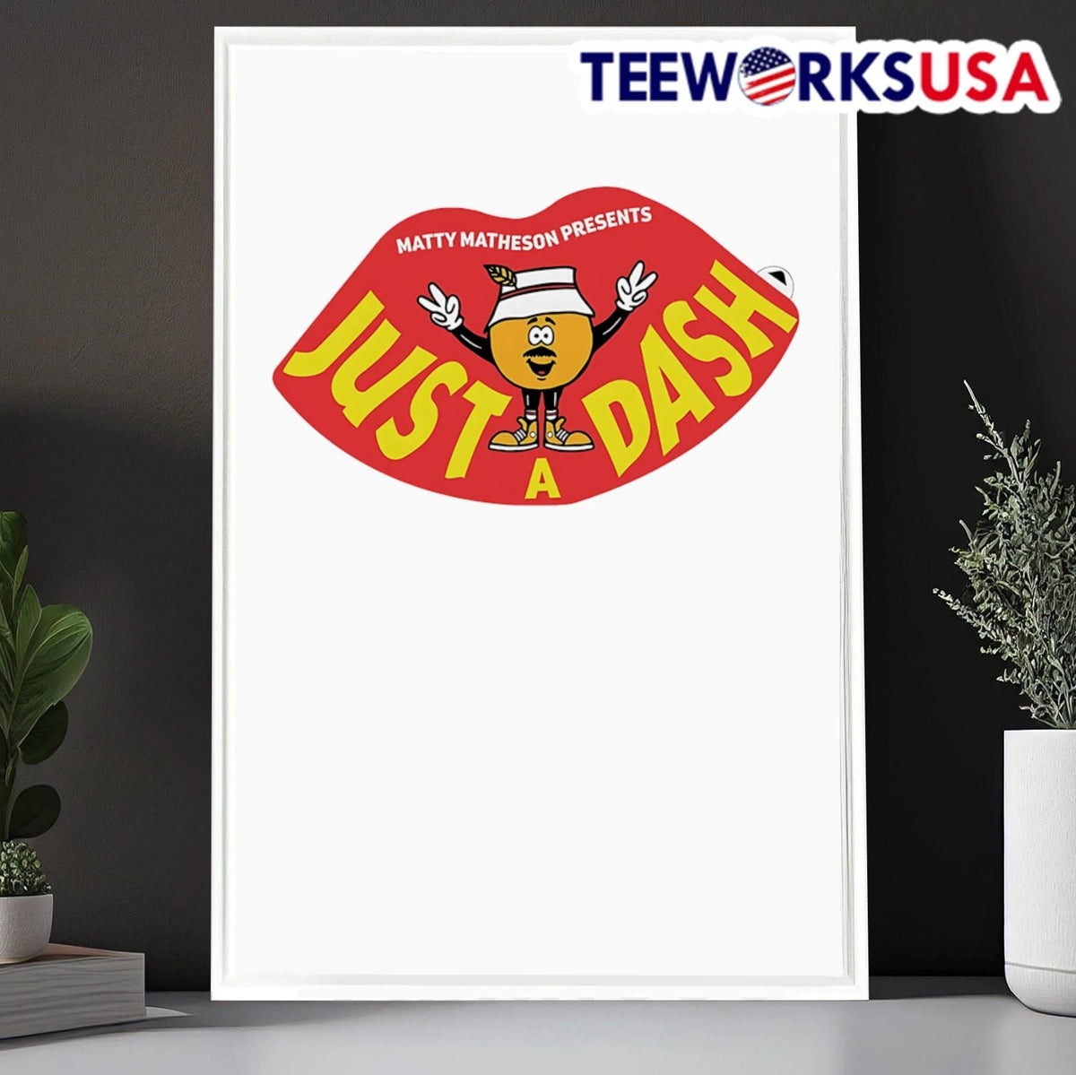 Matty Matheson Presents Just A Dash Character - Adult & Kids T-Shirts, Sweatshirts & Hoodies apparel design preview 6