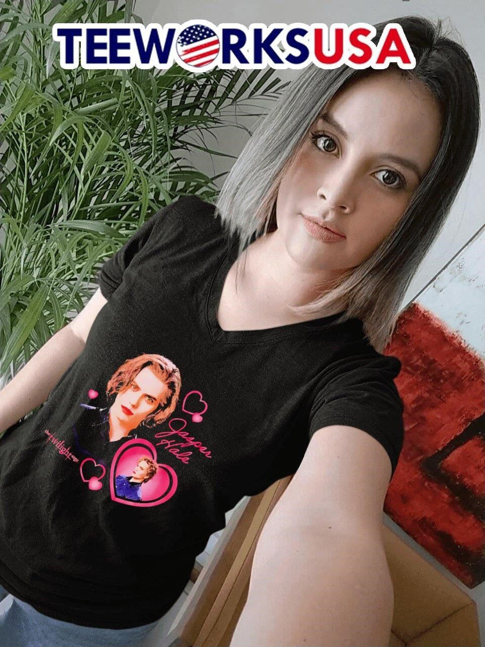 The Twilight Saga Jasper Heart - Adult & Kids T-Shirts, Sweatshirts & Hoodies apparel design preview 7
