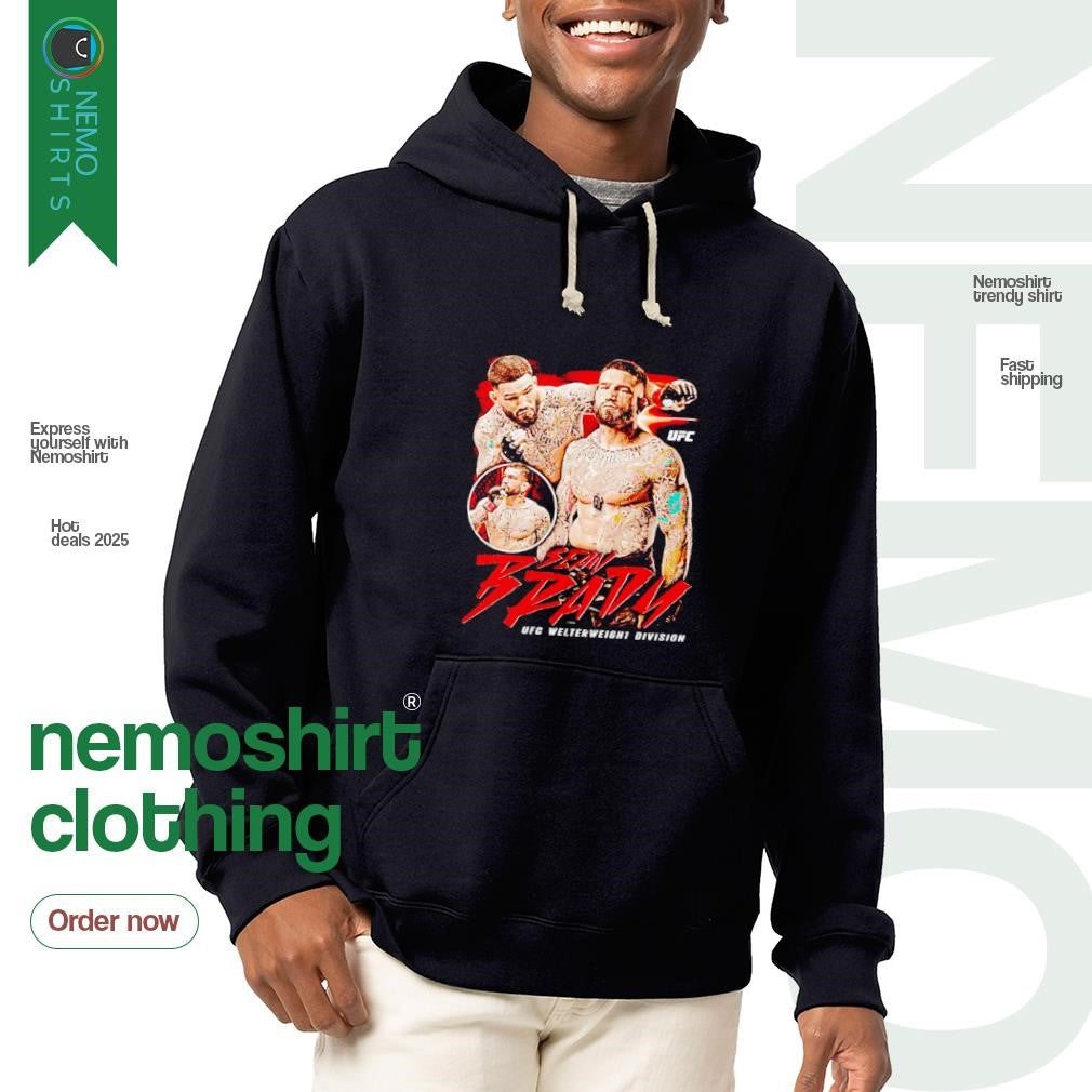 Sean Brady UFC Welterweight division vintage - Adult & Kids T-Shirts, Sweatshirts & Hoodies apparel design preview 2