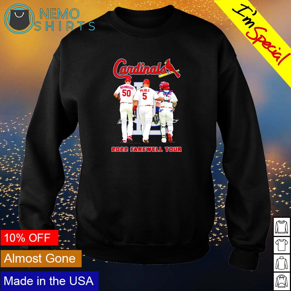 Cardinals Wainwright Pujols and Molina 2022 farewell - Adult & Kids T-Shirts, Sweatshirts & Hoodies product image 4