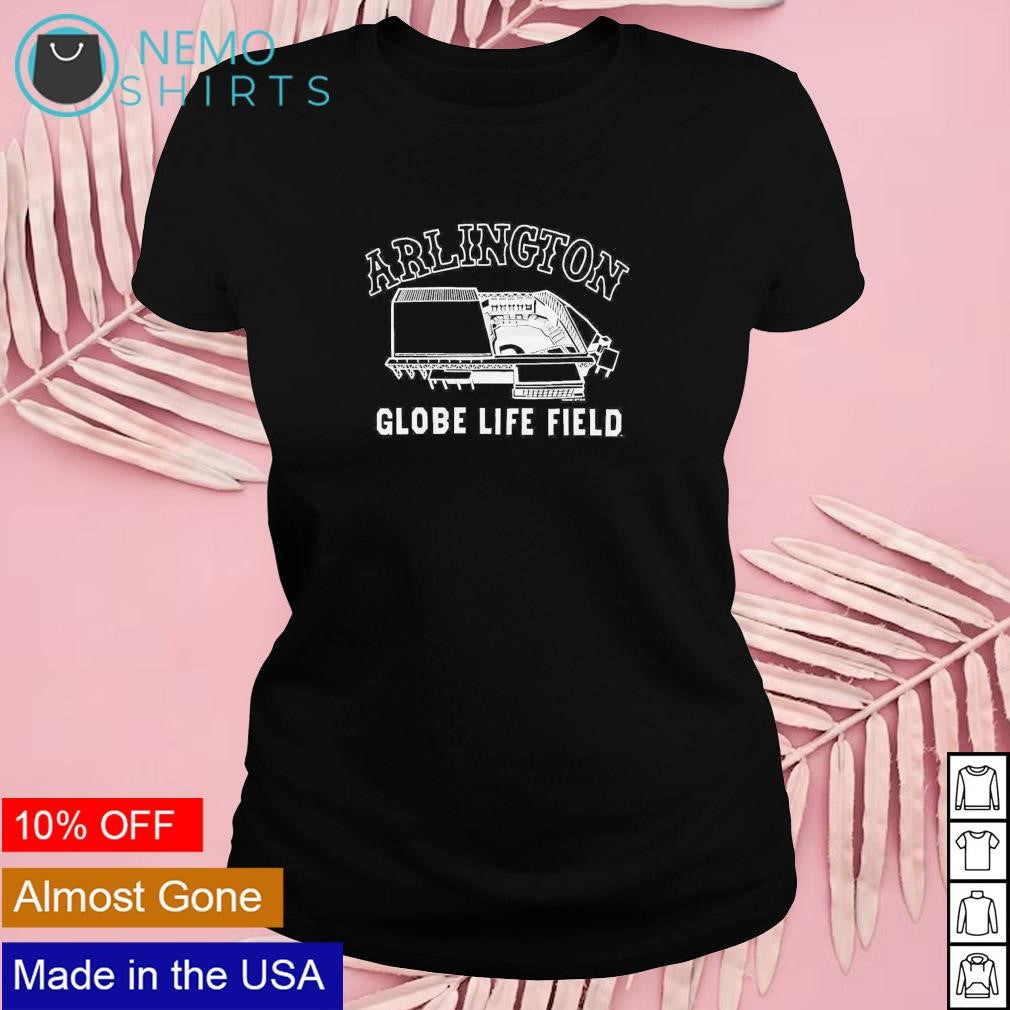 Texas Rangers Arlington globe life field - Adult & Kids T-Shirts, Sweatshirts & Hoodies apparel design preview 4