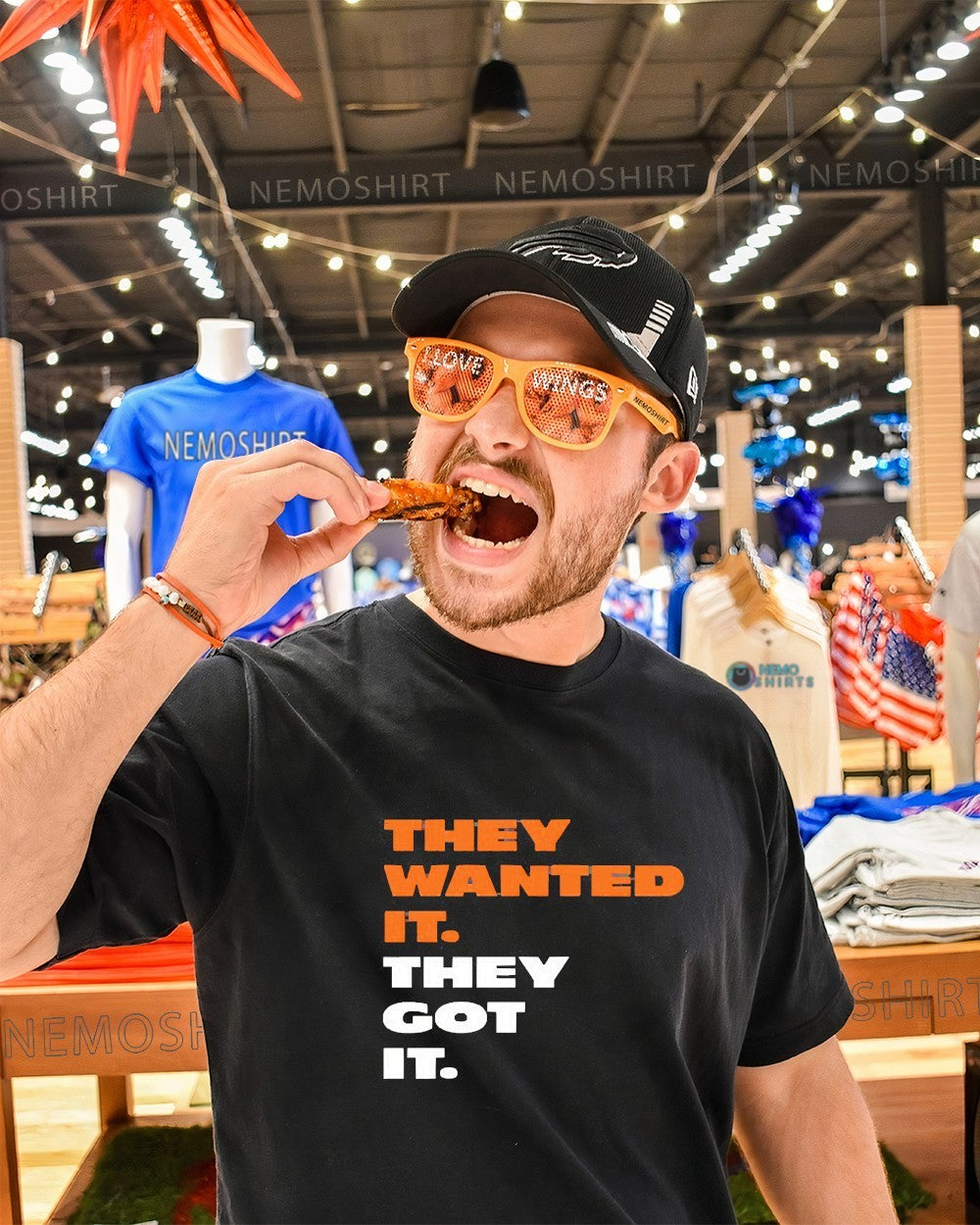 They want it got Chicago Bears - Adult & Kids T-Shirts, Sweatshirts & Hoodies apparel design preview 1