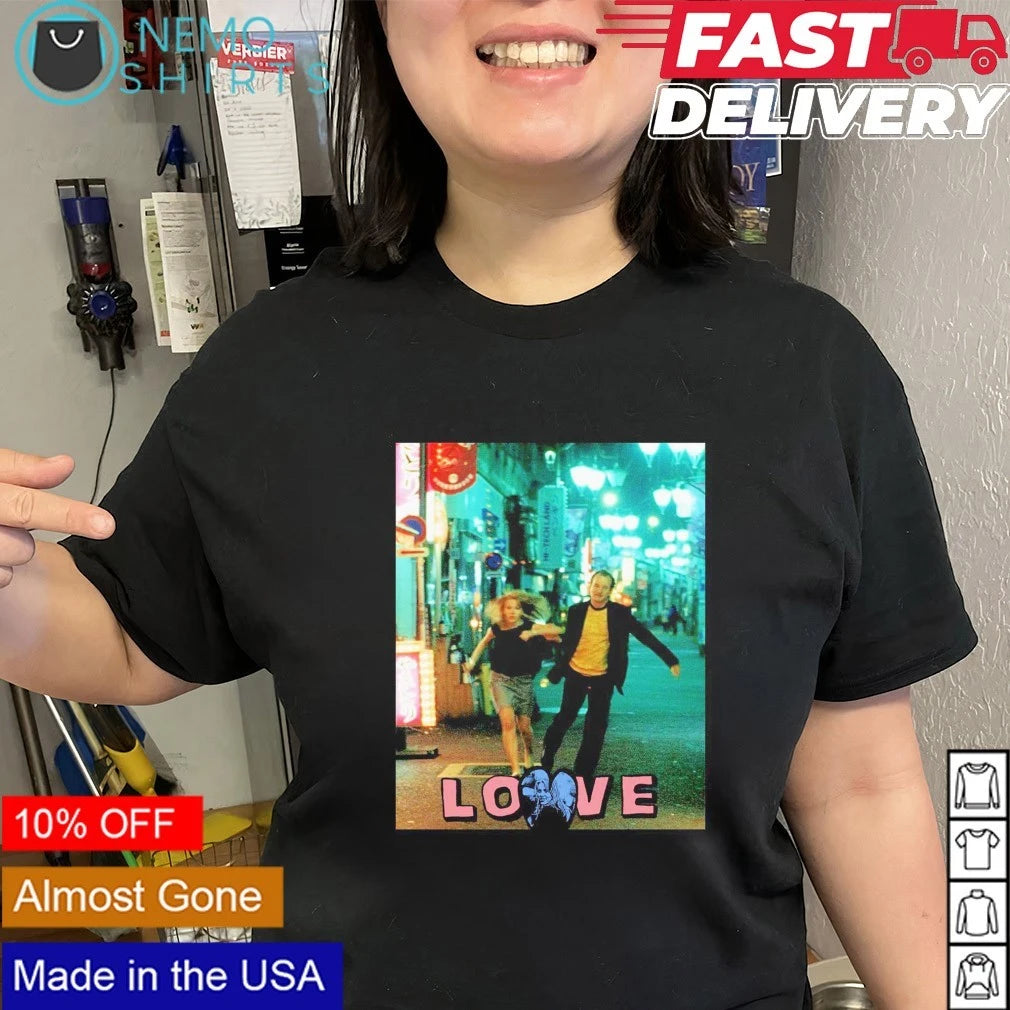 Bill Murray and Scarlett Johansson Lost in - Adult & Kids T-Shirts, Sweatshirts & Hoodies apparel design preview 2