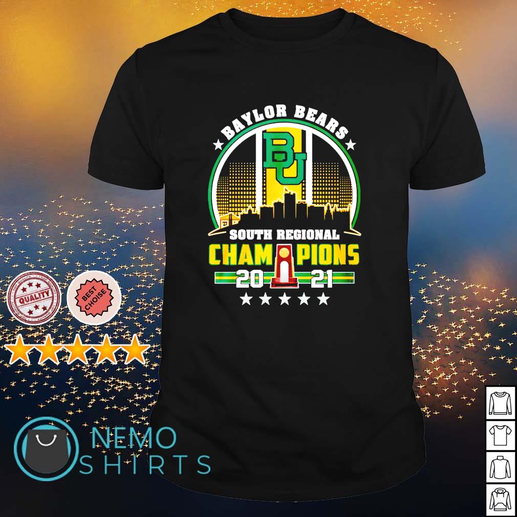 Baylor Bears south regional champions 2021 - Adult & Kids T-Shirts, Sweatshirts & Hoodies apparel design preview 1