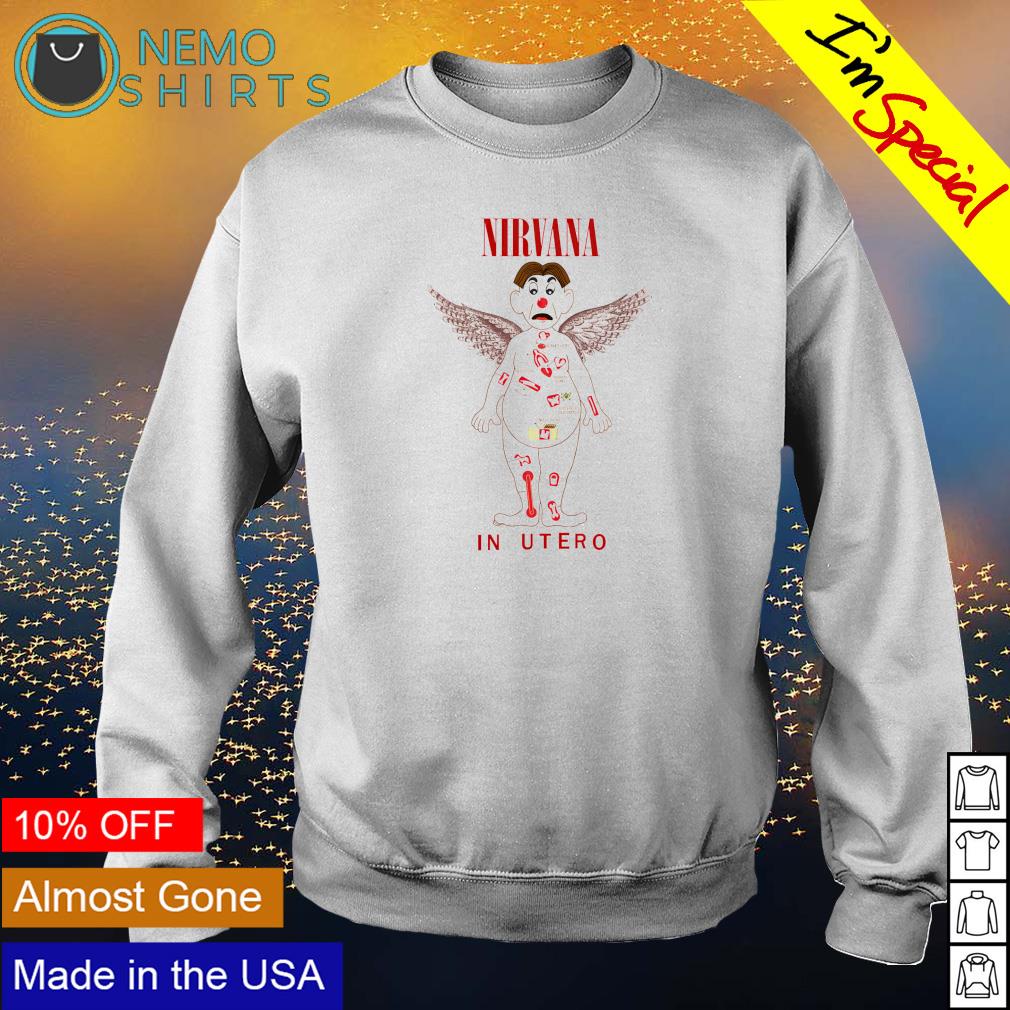 Nirvana-in utero - Adult & Kids T-Shirts, Sweatshirts & Hoodies apparel design preview 4