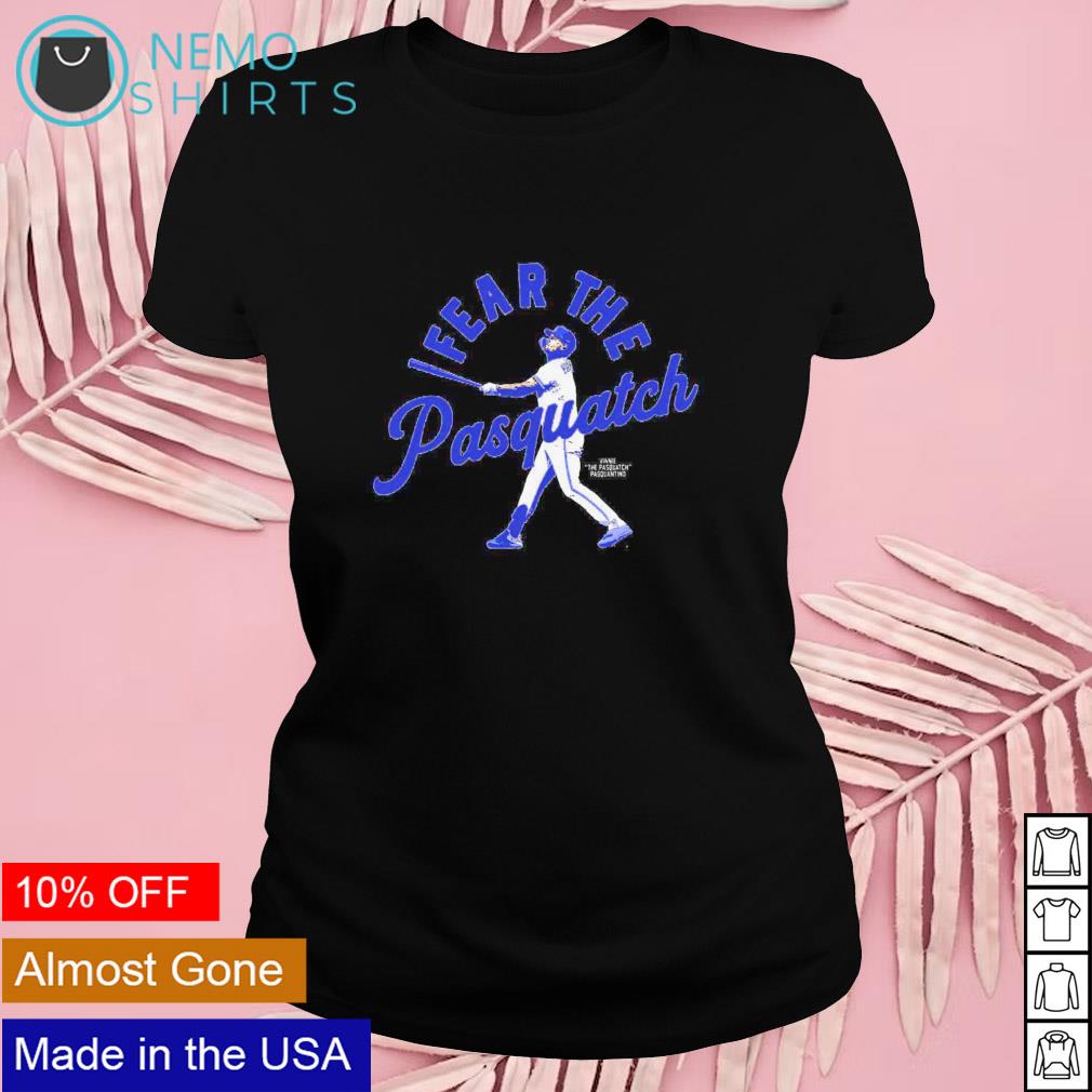 Fear the Pasquatch Vinnie Pasquantino Kansas City - Adult & Kids T-Shirts, Sweatshirts & Hoodies apparel design preview 4