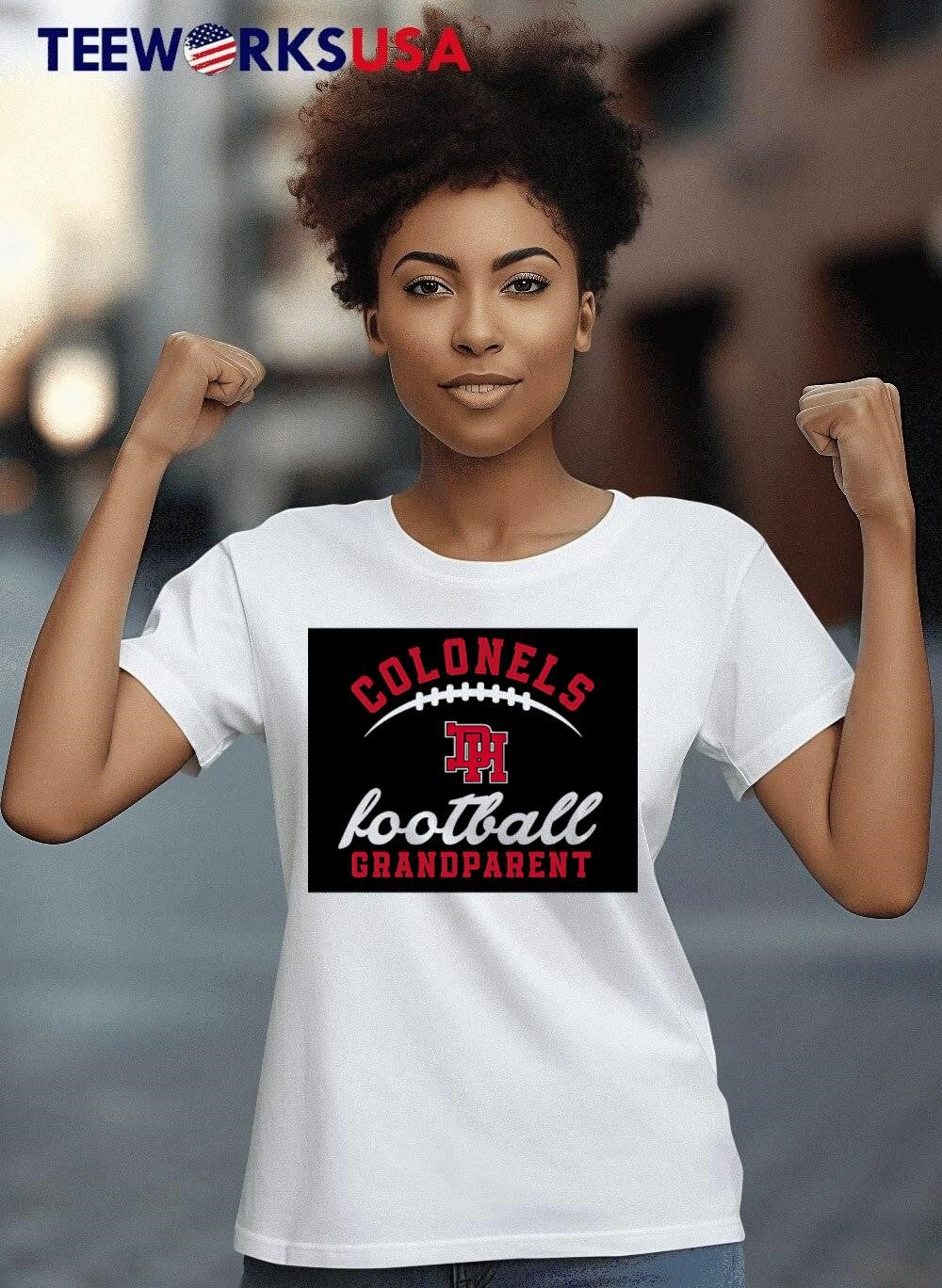 Dixie Youth Colonels Football Grandparent - Adult & Kids T-Shirts, Sweatshirts & Hoodies apparel design preview 8