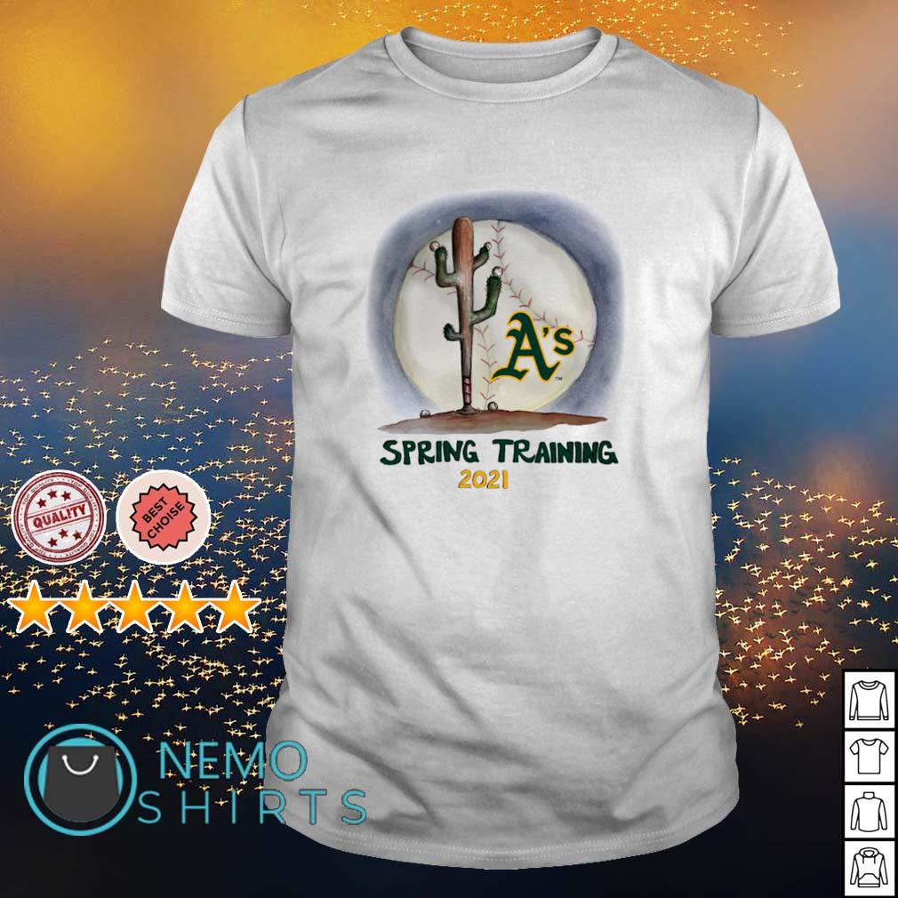 Oakland Athletics spring training 2021 - Adult & Kids T-Shirts, Sweatshirts & Hoodies apparel design preview 1