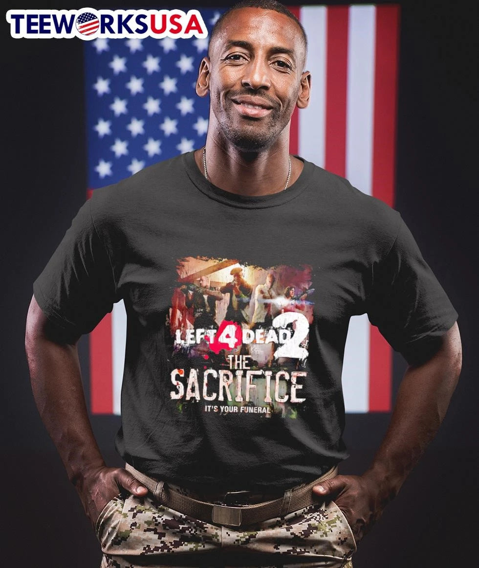 Left 4 Dead 2 The Sacrifice - Adult & Kids T-Shirts, Sweatshirts & Hoodies apparel design preview 1