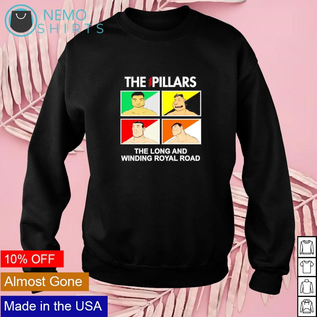 The Pillars long and winding royal road - Adult & Kids T-Shirts, Sweatshirts & Hoodies apparel design preview 3