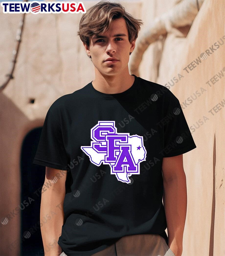 SFA Primary Logo Texas - Adult & Kids T-Shirts, Sweatshirts & Hoodies apparel design preview 1