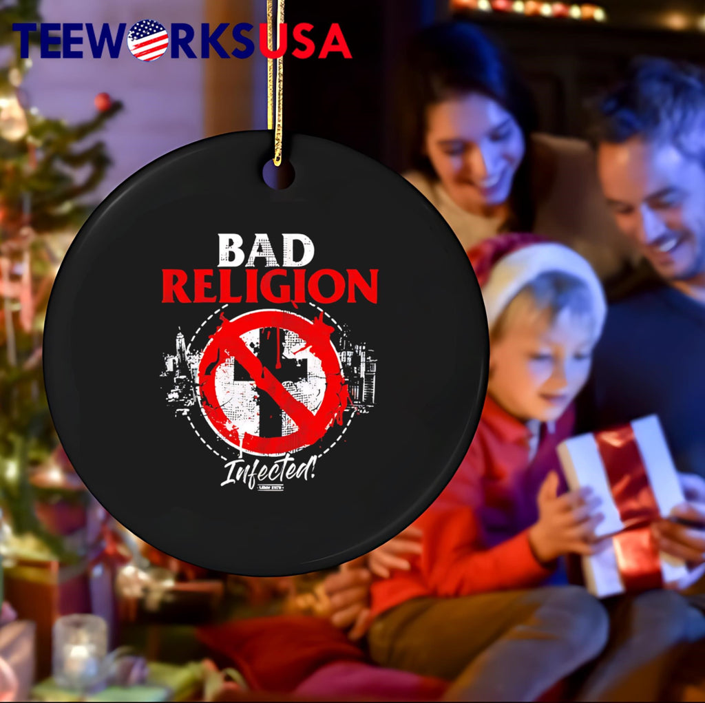Bad Religion Infected retro - Adult & Kids T-Shirts, Sweatshirts & Hoodies apparel design preview 4