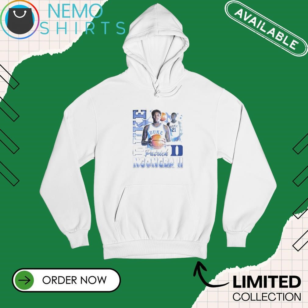 Pat Ngongba II Duke Blue Devils 90s vintage graphic - Adult & Kids T-Shirts, Sweatshirts & Hoodies apparel design preview 2