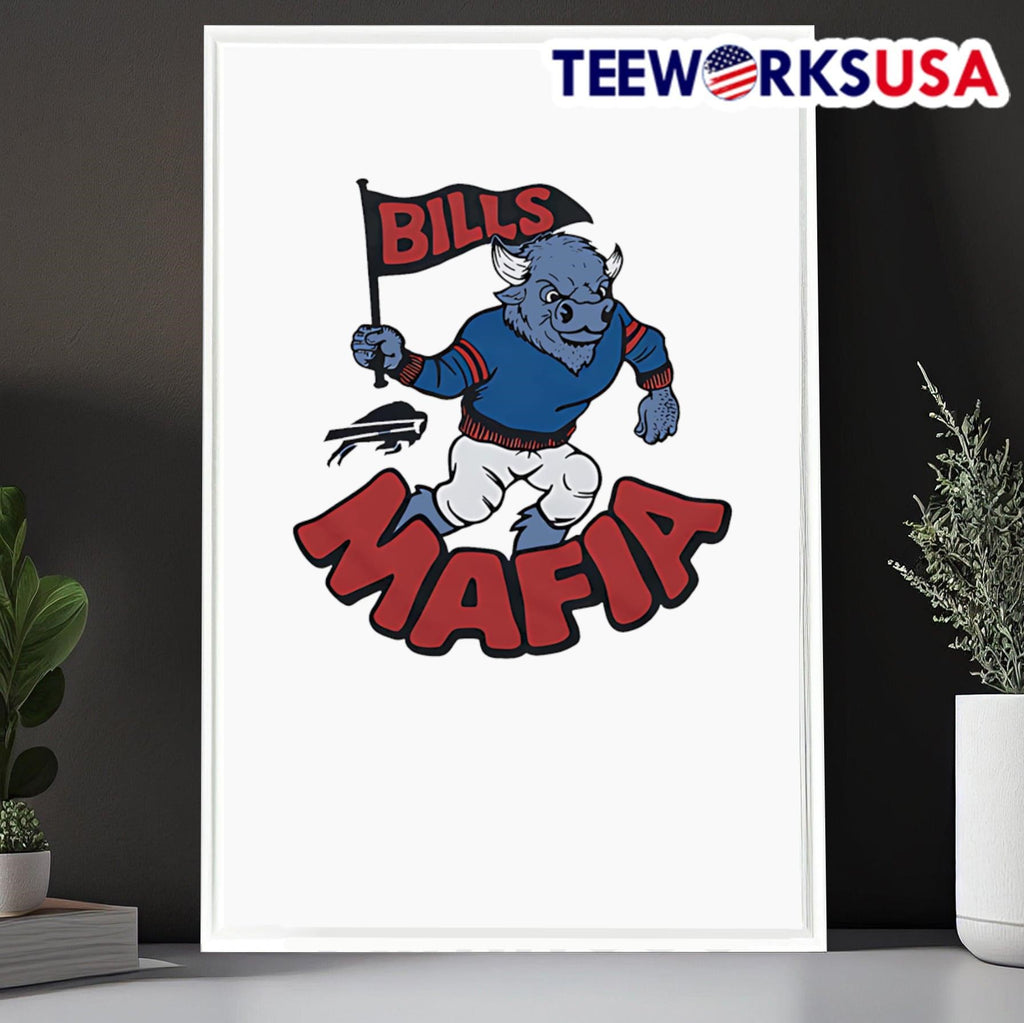 Buffalo Bills Mafia Mascot - Adult & Kids T-Shirts, Sweatshirts & Hoodies apparel design preview 6