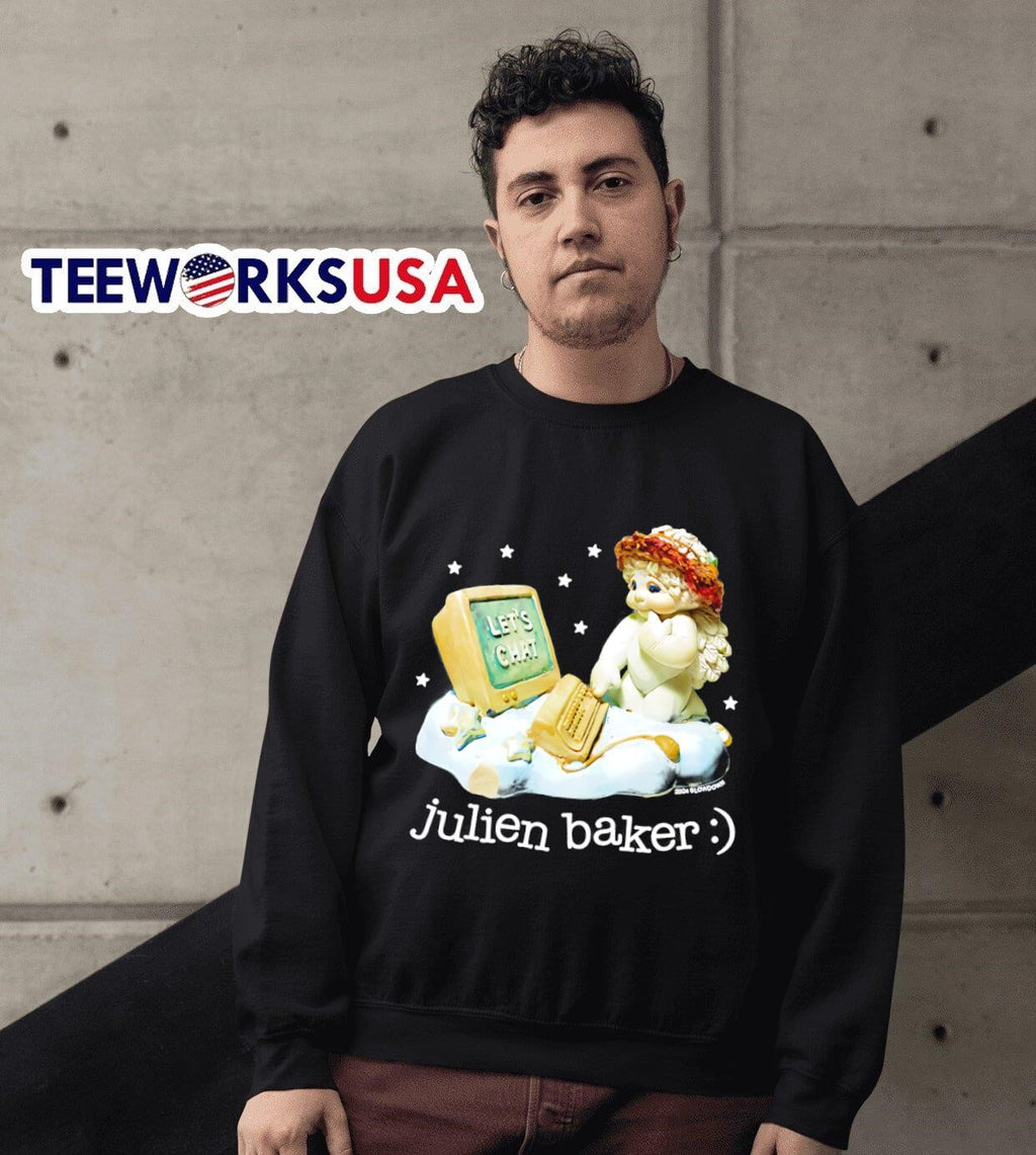 Julien Baker online angel - Adult & Kids T-Shirts, Sweatshirts & Hoodies apparel design preview 6