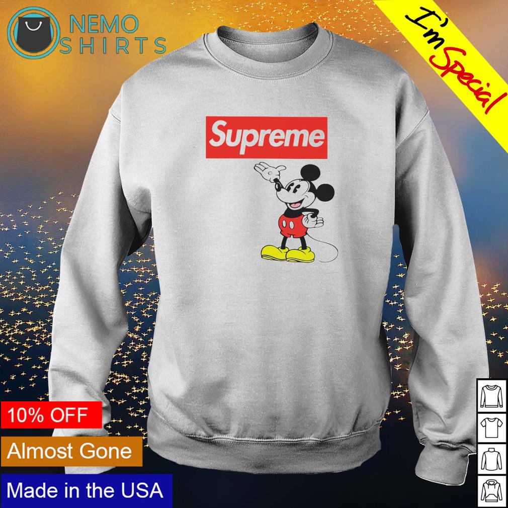 Mickey Mouse Supreme - Adult & Kids T-Shirts, Sweatshirts & Hoodies apparel design preview 4