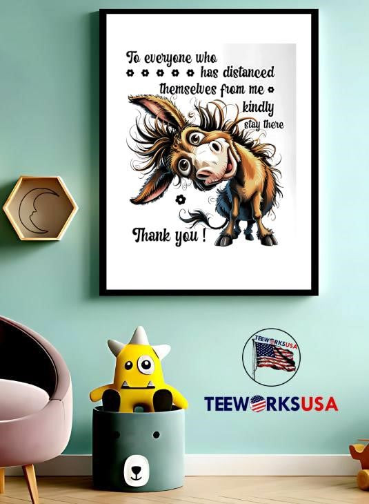 Horse to everyone who has distanced themselves from - Adult & Kids T-Shirts, Sweatshirts & Hoodies apparel design preview 3