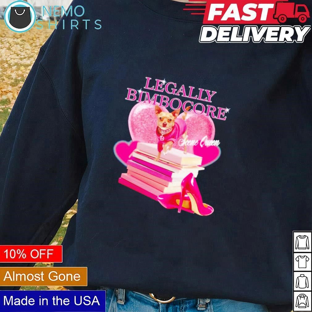 Legally bimbocore scene queen - Adult & Kids T-Shirts, Sweatshirts & Hoodies apparel design preview 1