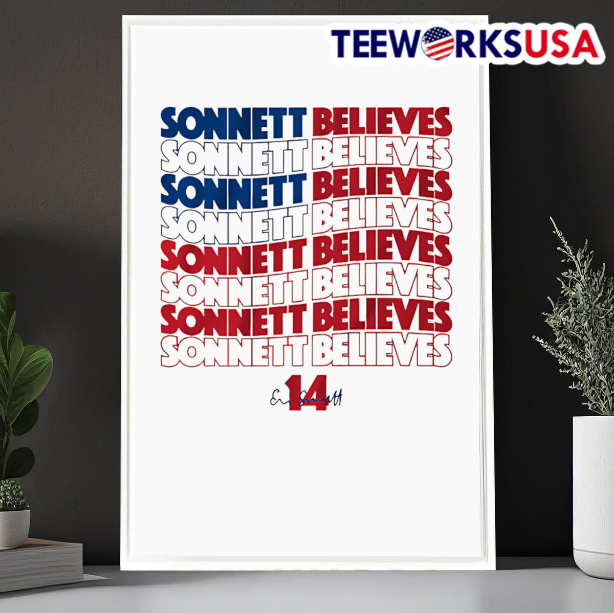Emily Sonnett Believes - Adult & Kids T-Shirts, Sweatshirts & Hoodies apparel design preview 6