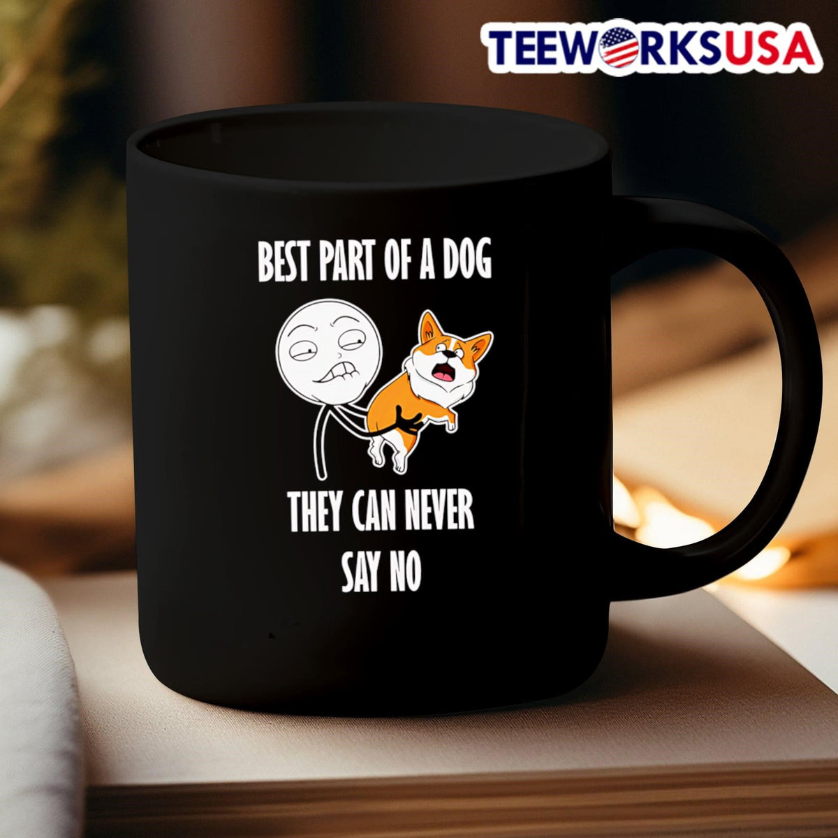Best part of a dog they can never say no - Adult & Kids T-Shirts, Sweatshirts & Hoodies apparel design preview 3