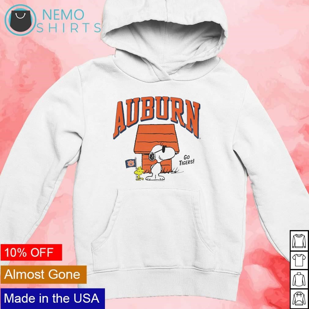 Peanuts Snoopy and Woodstock Auburn go Tigers - Adult & Kids T-Shirts, Sweatshirts & Hoodies apparel design preview 2