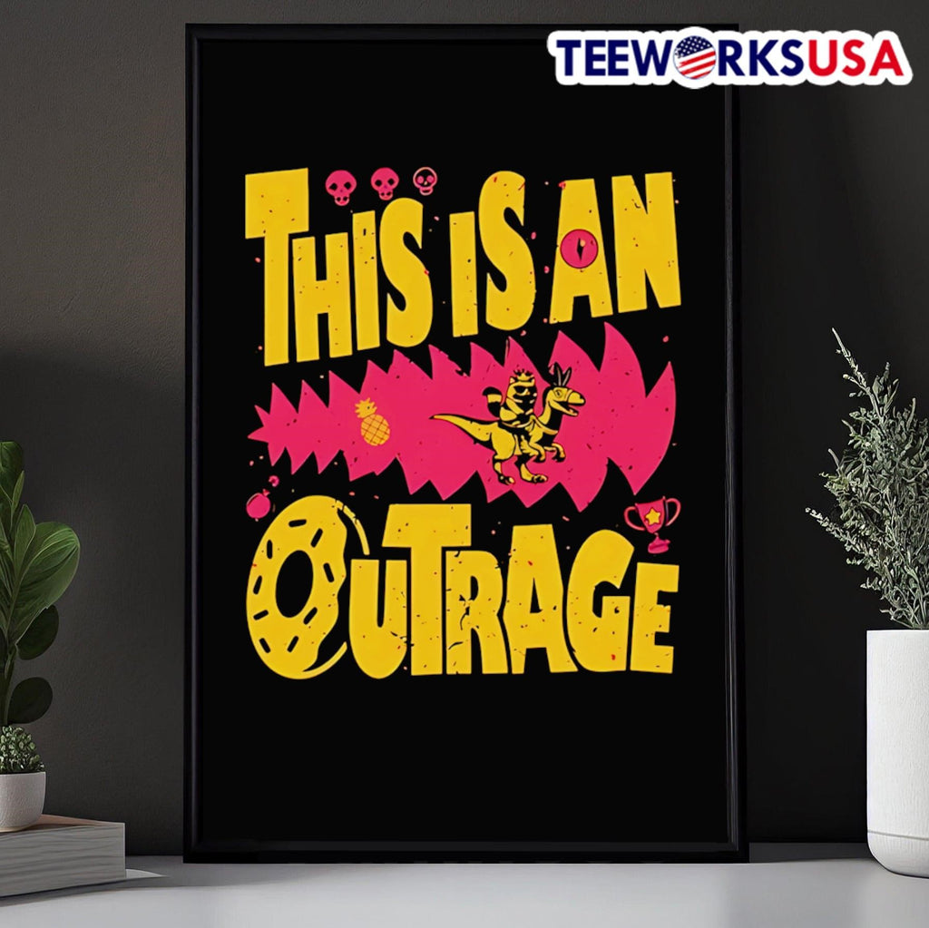 Dungeon Crawler Carl This Is An Outrage - Adult & Kids T-Shirts, Sweatshirts & Hoodies apparel design preview 5