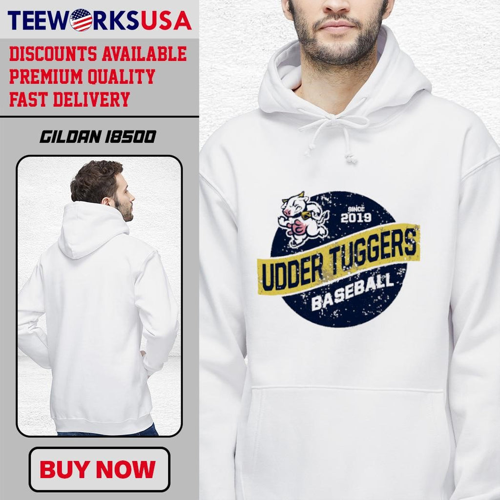 Udder Tuggers baseball since 2019 - Adult & Kids T-Shirts, Sweatshirts & Hoodies apparel design preview 2