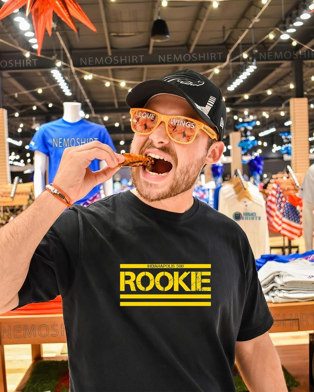 Indianapolis 500 Rookie logo - Adult & Kids T-Shirts, Sweatshirts & Hoodies apparel design preview 1