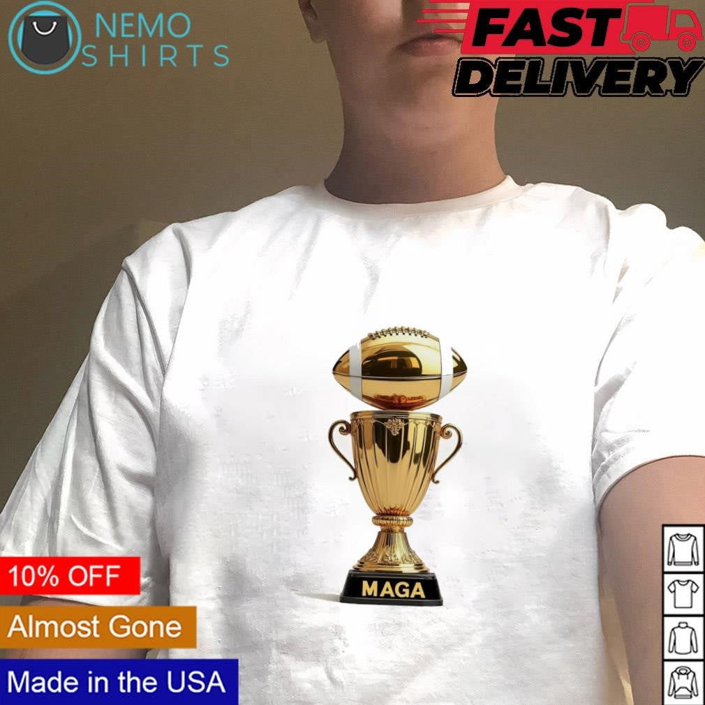 Doge maga football trophy - Adult & Kids T-Shirts, Sweatshirts & Hoodies apparel design preview 4
