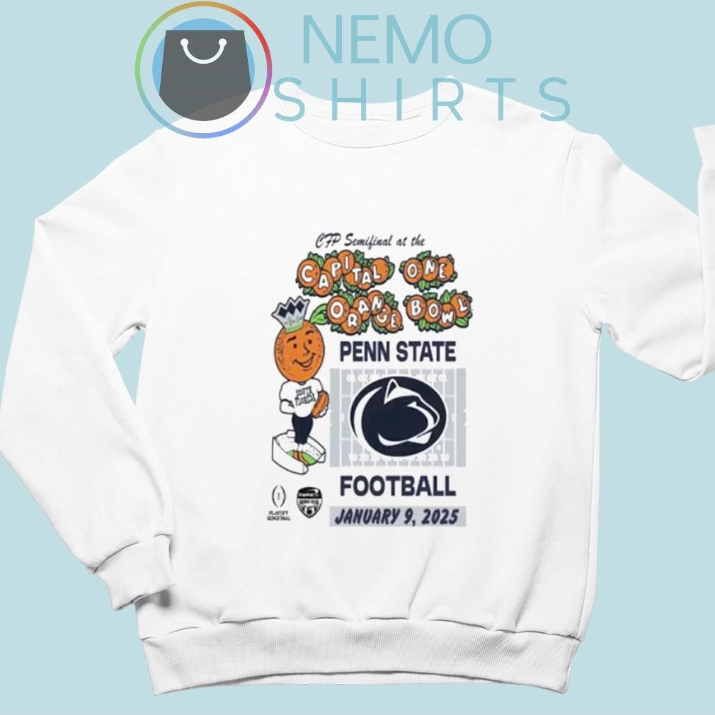 Penn State Nittany Lions 2025 CFP Semifinal at the - Adult & Kids T-Shirts, Sweatshirts & Hoodies apparel design preview 4