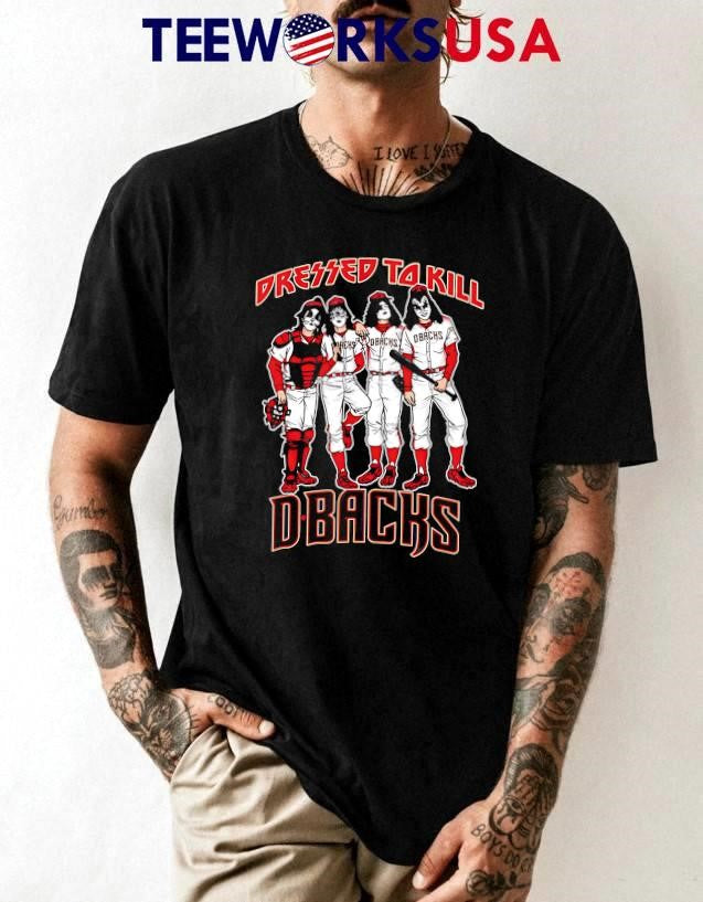 Arizona Diamondbacks Dressed to Kill - Adult & Kids T-Shirts, Sweatshirts & Hoodies apparel design preview 1