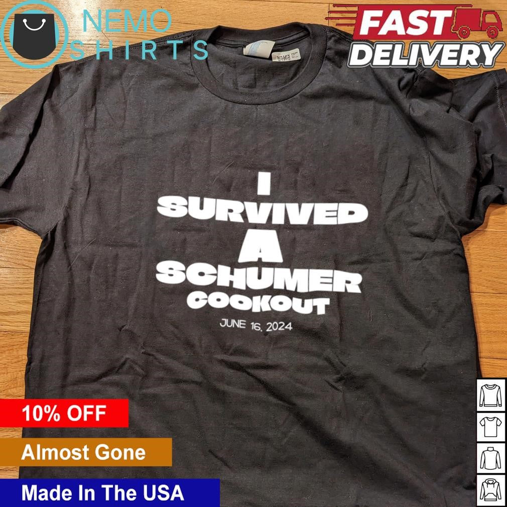I survived a schumer cookout June 2024 - Adult & Kids T-Shirts, Sweatshirts & Hoodies apparel design preview 4