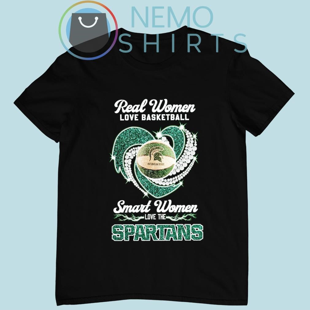 Real women love football smart the Spartans logo - Adult & Kids T-Shirts, Sweatshirts & Hoodies apparel design preview 4