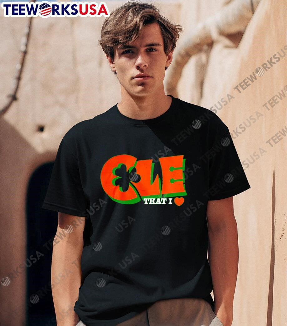 Cle That I Love Shamrock - Adult & Kids T-Shirts, Sweatshirts & Hoodies apparel design preview 1