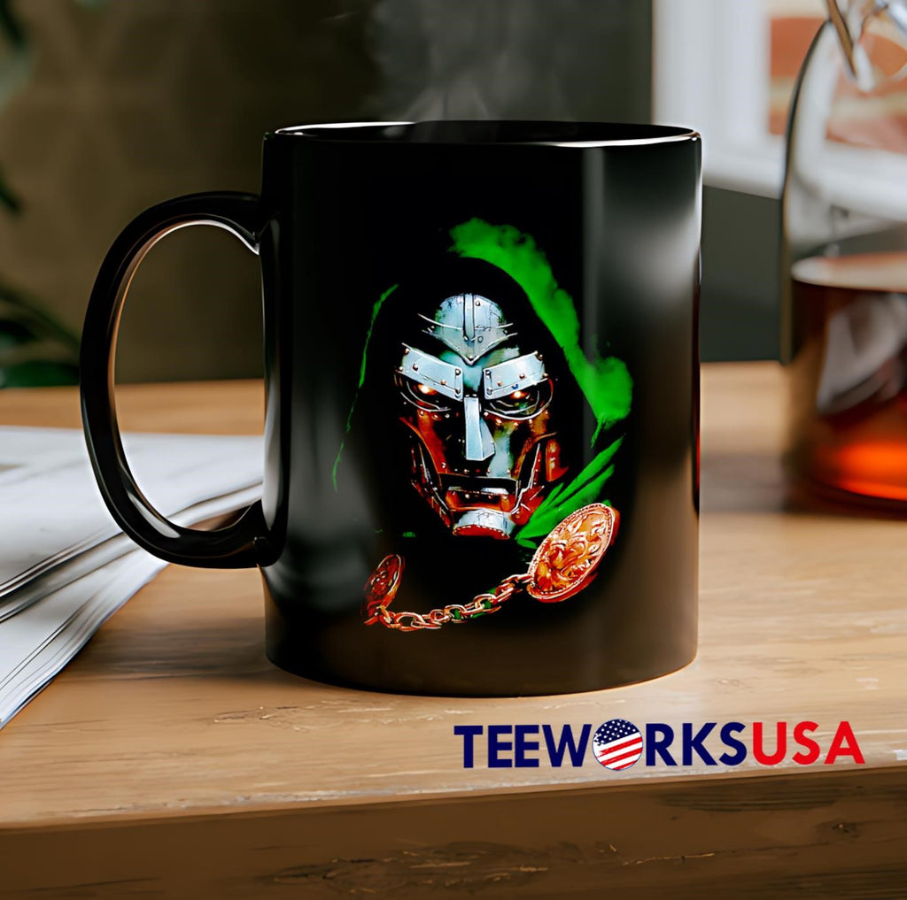 Doctor Doom big face robot - Adult & Kids T-Shirts, Sweatshirts & Hoodies apparel design preview 2