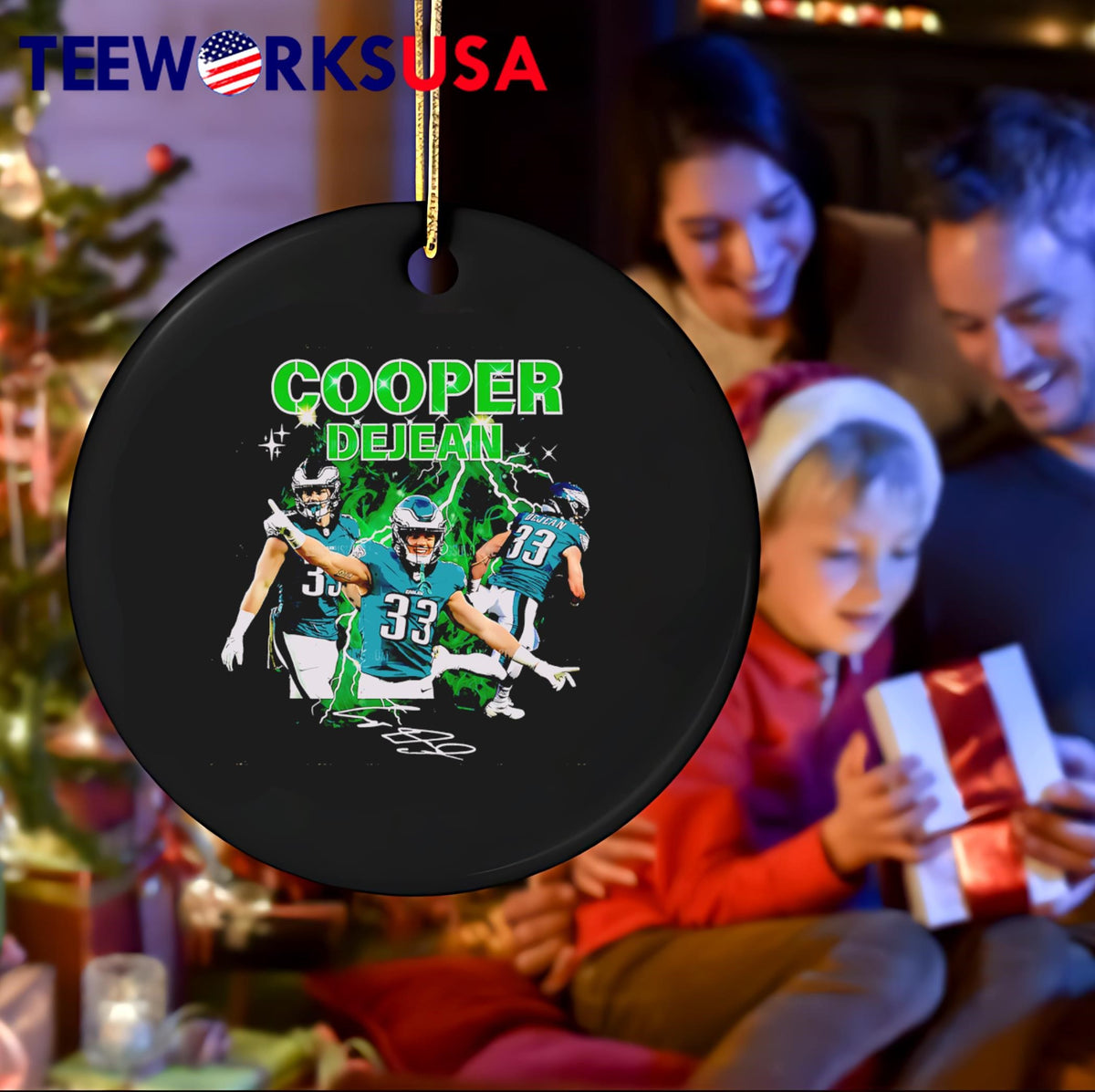 Cooper DeJean Philadelphia Eagles graphic - Adult & Kids T-Shirts, Sweatshirts & Hoodies apparel design preview 4