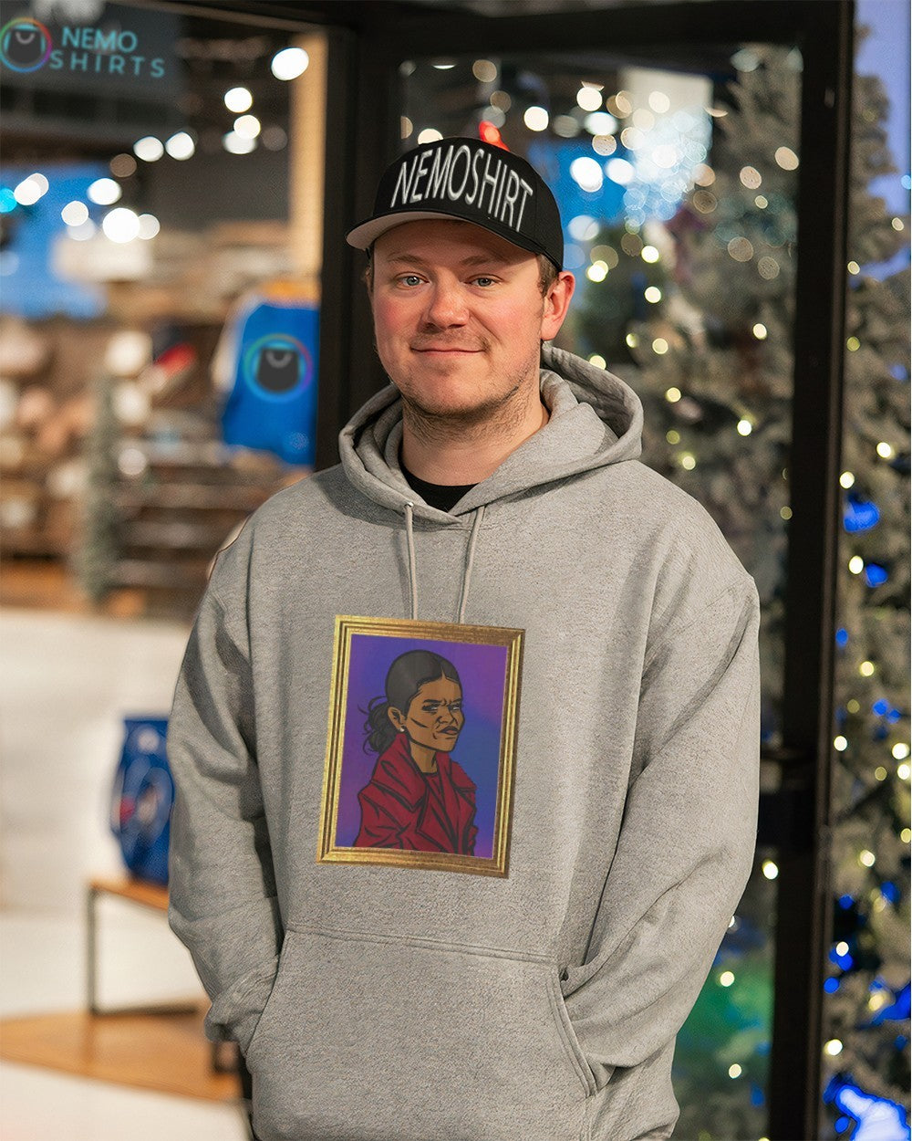First lady caricature graphic - Adult & Kids T-Shirts, Sweatshirts & Hoodies product image 3
