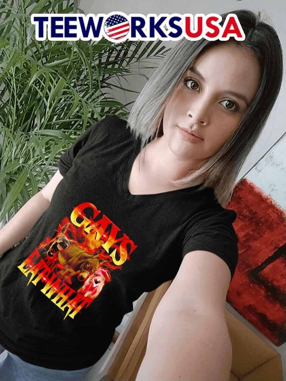 Chicken and donkey gays eat what - Adult & Kids T-Shirts, Sweatshirts & Hoodies apparel design preview 7