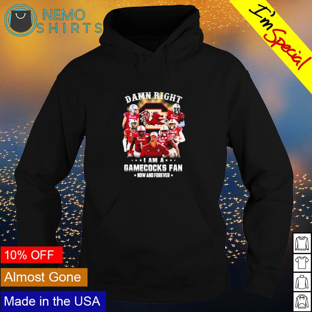 Damn right I am an South Carolina Gamecocks fan now - Adult & Kids T-Shirts, Sweatshirts & Hoodies apparel design preview 2