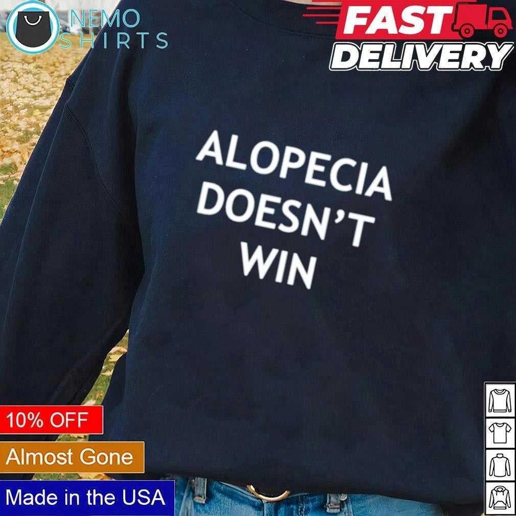 Alopecia doesn't win - Adult & Kids T-Shirts, Sweatshirts & Hoodies product image 3