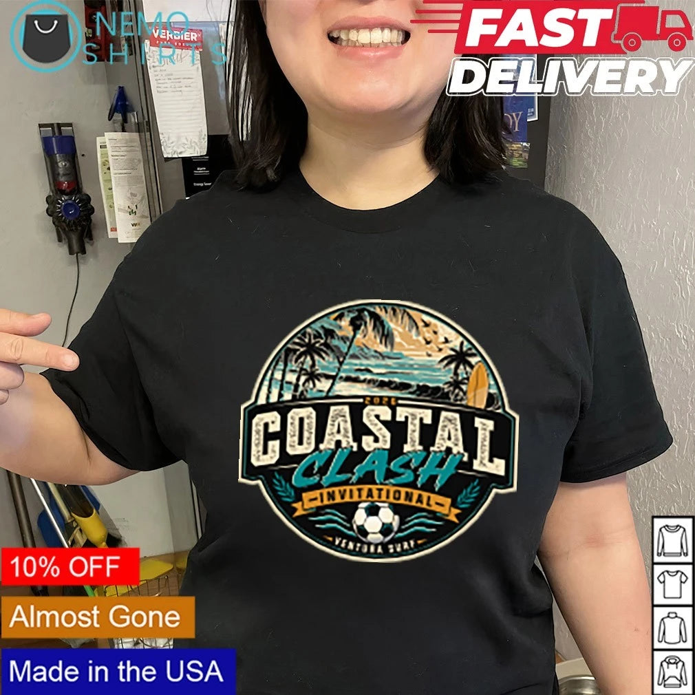 Coastal Clash Invitational 2026 - Adult & Kids T-Shirts, Sweatshirts & Hoodies apparel design preview 3