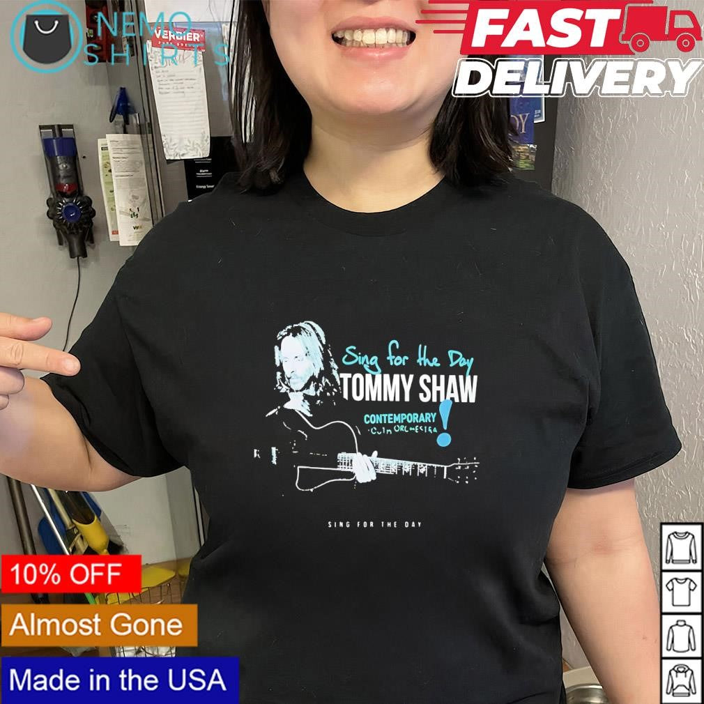 Tommy Shaw and the Contemporary orchestra sing for a - Adult & Kids T-Shirts, Sweatshirts & Hoodies apparel design preview 2